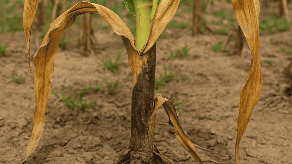 Stalk Rot Disease of Corn in Pakistan – Root and Stalk Symptoms